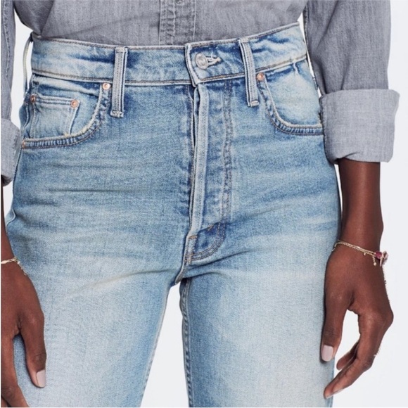 MOTHER SUPERIOR The Tomcat Ankle Jeans Gospel Grace 27 - Picture 6 of 16